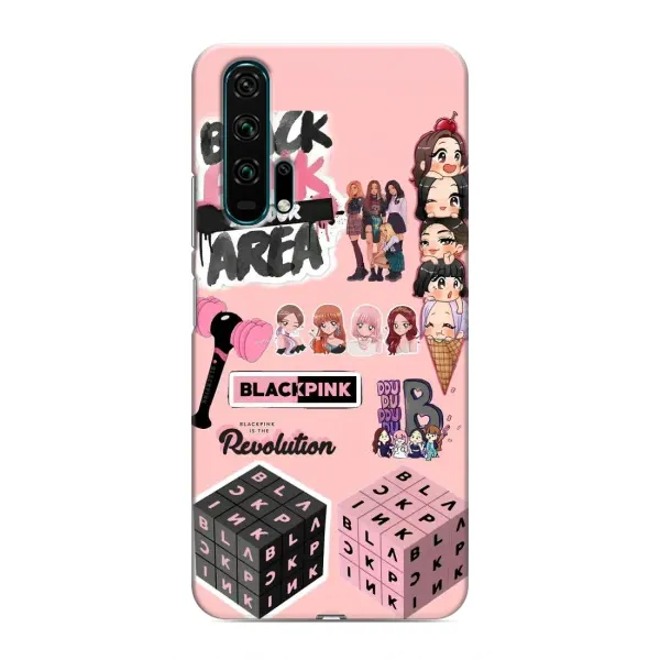 Чохол з малюнком «BLACK PINK колаж» для Huawei Honor 20 Pro
