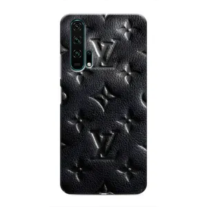 Текстурний Чохол Louis Vuitton для Хуавей Хонор 20 Про (Чорний ЛВ)