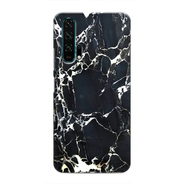 Чехол с рисунком «Чёрный мрамор» для Huawei Honor 20 Pro Чехол с рисунком «Чёрный мрамор» для Huawei Honor 20 Pro