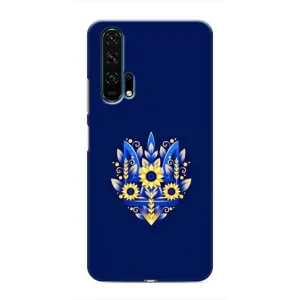 Чехол Укр Символика для Huawei Honor 20 Pro (Цветущий Герб)