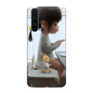 Дівчачий Чохол для Huawei Honor 20 Pro (ДІвчина з іграшкою)