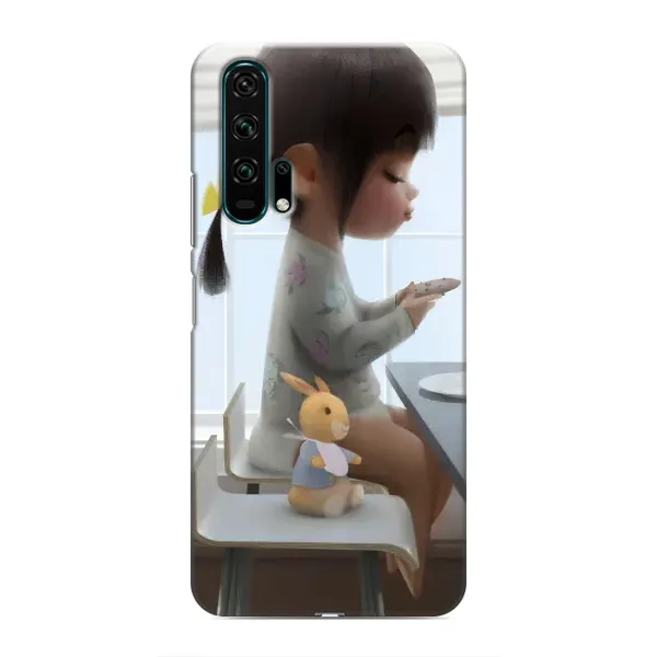 Чехол с рисунком «Девочка с игрушкой» для Huawei Honor 20 Pro