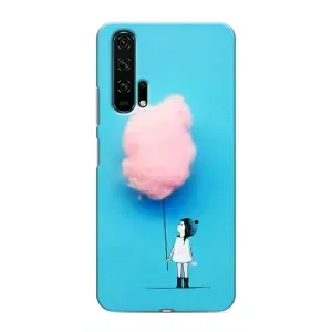 Дівчачий Чохол для Huawei Honor 20 Pro (Дівчинка з хмаринкою)