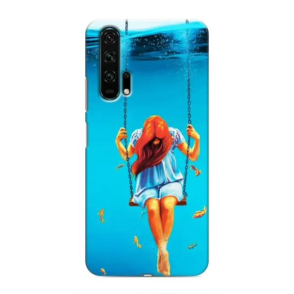Чехол с рисунком «Девушка на качели» для Huawei Honor 20 Pro Чехол с рисунком «Девушка на качели» для Huawei Honor 20 Pro