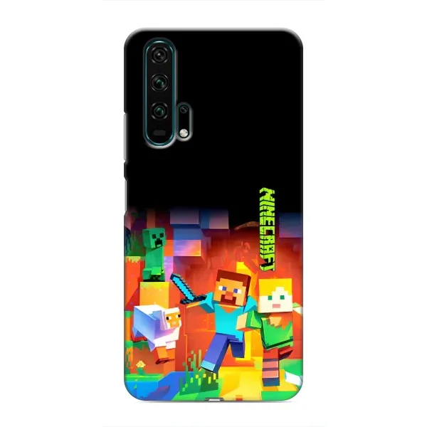 Чехол с рисунком «Герой Майнкрафт» для Huawei Honor 20 Pro Чехол с рисунком «Герой Майнкрафт» для Huawei Honor 20 Pro