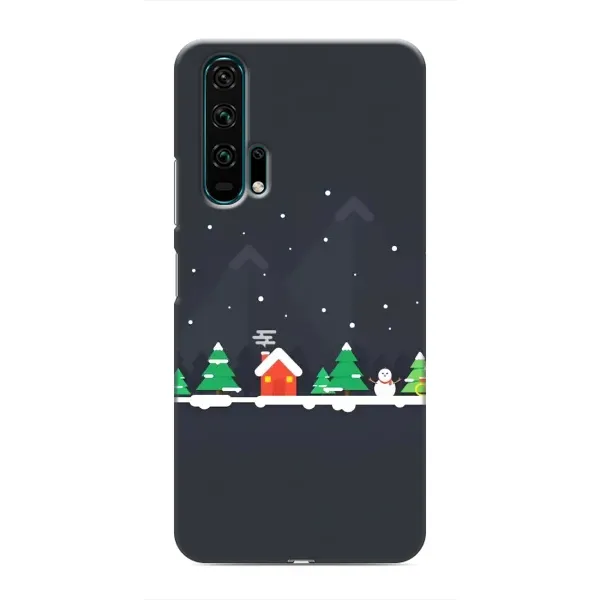 Чехол с рисунком «Город зимний» для Huawei Honor 20 Pro Чехол с рисунком «Город зимний» для Huawei Honor 20 Pro