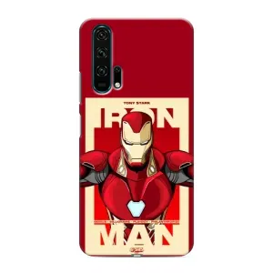 Чехол Супергерой Железный человек на Huawei Honor 20 Pro (Iron man)