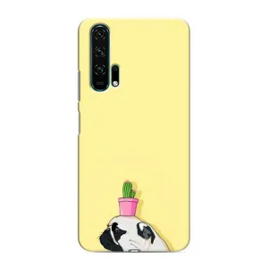 Бампер для Huawei Honor 20 Pro з картинкою "Песики" (Кактус на голові)