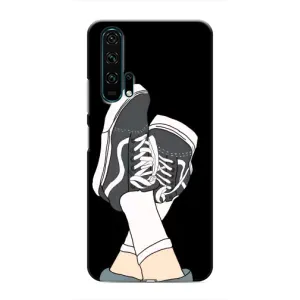 Чехол с Прикольным принтом на Huawei Honor 20 Pro (Кеды)