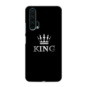 Чохол (Корона на чорному фоні) для Хуавей Хонор 20 Про (KING)