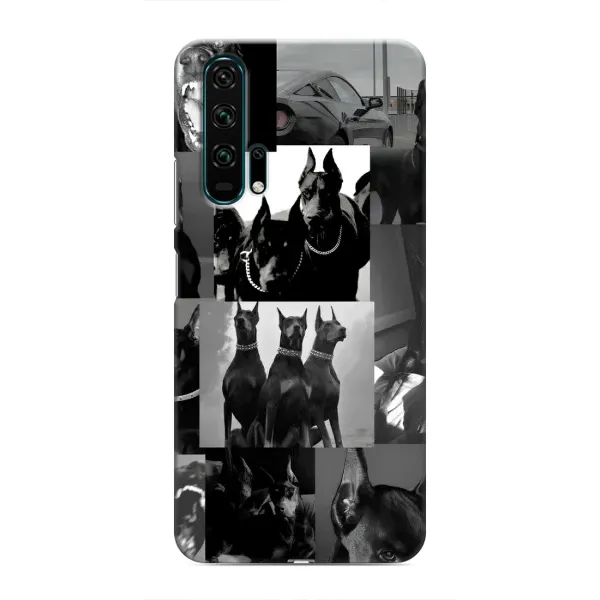 Чехол с рисунком «Коллаж Доберман» для Huawei Honor 20 Pro Чехол с рисунком «Коллаж Доберман» для Huawei Honor 20 Pro