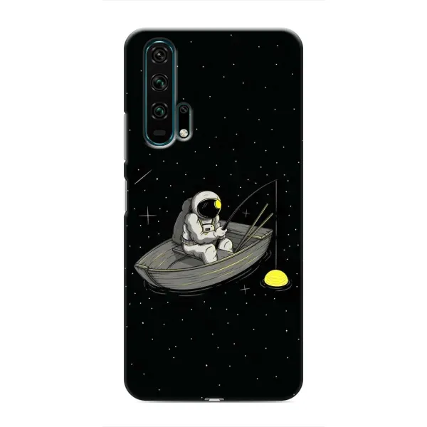 Чехол с рисунком «Космонавт на рыбалке» для Huawei Honor 20 Pro