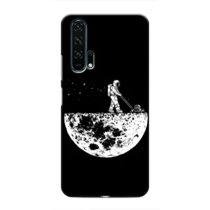 Силіконовый Чохол з принтом "Космонавти" на Huawei Honor 20 Pro (Космонавт)
