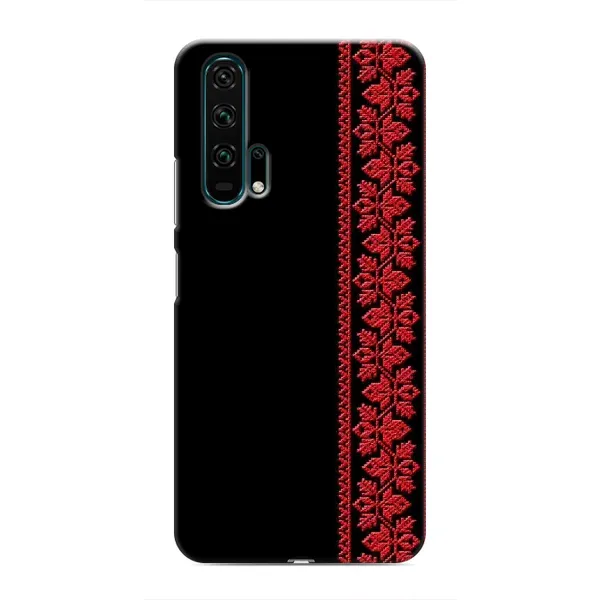 Чехол с рисунком «Красная Вышиванка» для Huawei Honor 20 Pro Чехол с рисунком «Красная Вышиванка» для Huawei Honor 20 Pro