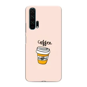 Чехол с изображением вкусной еды для Huawei Honor 20 Pro (Кружка кофе)