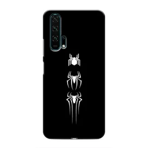 Чехол Супергерой Человека Паука на Huawei Honor 20 Pro (Лого паука)