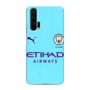 Силиконовые Чехлы принт Футбол на Huawei Honor 20 Pro (Man City)