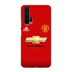 Силиконовые Чехлы принт Футбол на Huawei Honor 20 Pro (Man United)