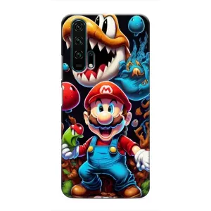 Чехол с рисунком «Марио» для Huawei Honor 20 Pro