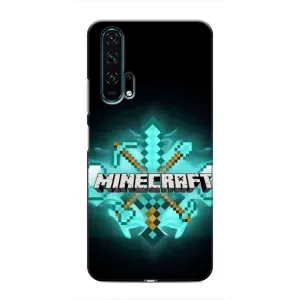 Чехол майнкрафт для Huawei Honor 20 Pro (MineCraft 2)