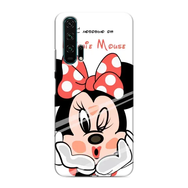Чехол с рисунком «Minni Mouse» для Huawei Honor 20 Pro