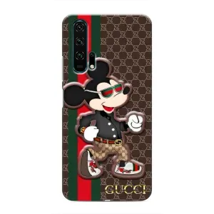 Чохли бренд ГУЧЧІ для Huawei Honor 20 Pro (Маус Гуччи)