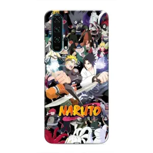 Купить Чехлы на телефон с принтом Anime для Huawei Honor 20 Pro (Наруто постер)