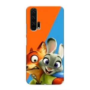 Чохли ЗООТРОПОЛІС для Huawei Honor 20 Pro (Нік і Хопс)