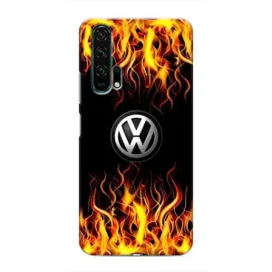Чехол "Фольксваген" для Huawei Honor 20 Pro (Огненный Лого)