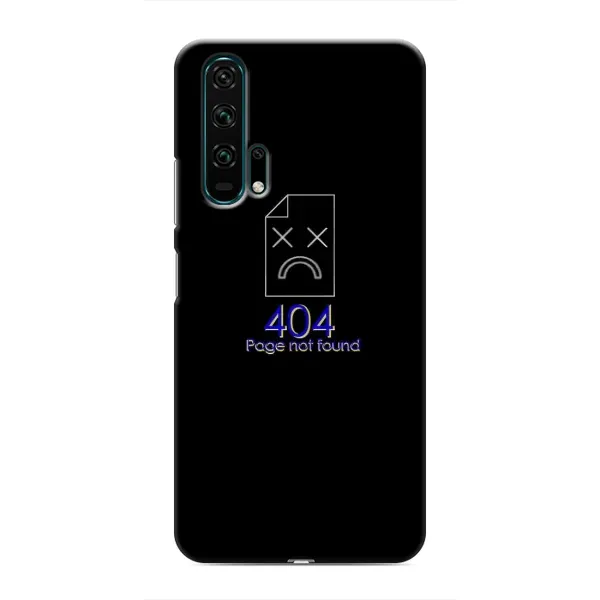 Чехол с рисунком «Ошибка 404» для Huawei Honor 20 Pro Чехол с рисунком «Ошибка 404» для Huawei Honor 20 Pro