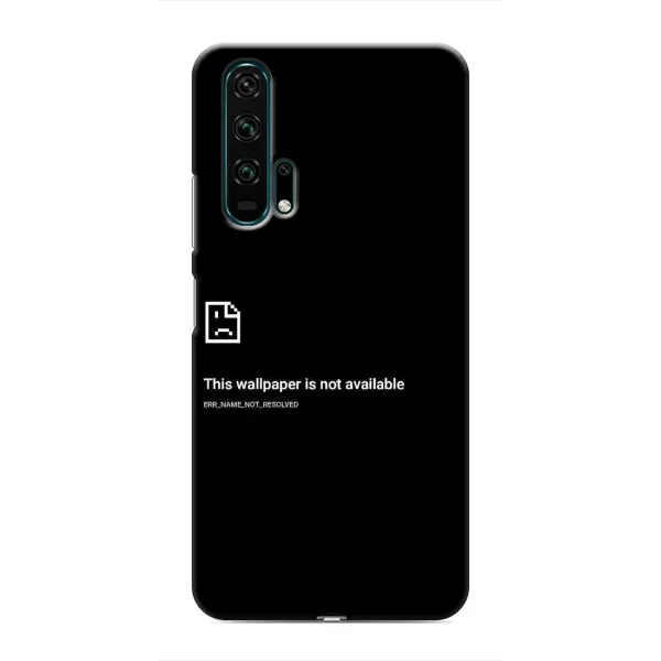 Чехол с рисунком «Ошибка» для Huawei Honor 20 Pro Чехол с рисунком «Ошибка» для Huawei Honor 20 Pro