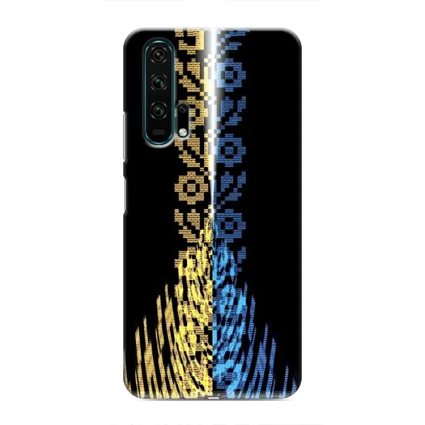 Чехол с рисунком «Патриотическая вышиванка» для Huawei Honor 20 Pro Чехол с рисунком «Патриотическая вышиванка» для Huawei Honor 20 Pro