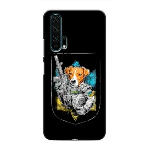 Чехол с принтом для Huawei Honor 20 Pro (Патрон Воин)