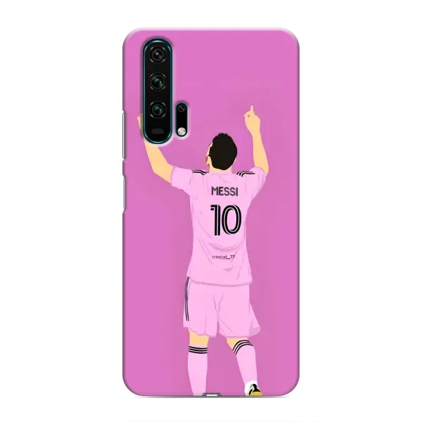 Чехол с рисунком «Празднование Месси» для Huawei Honor 20 Pro