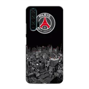 Силиконовые Чехлы принт Футбол на Huawei Honor 20 Pro (PSG)
