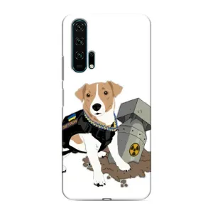 Чехол с принтом Собаки Патрон для Huawei Honor 20 Pro (Пёс Патрон с ракетой)