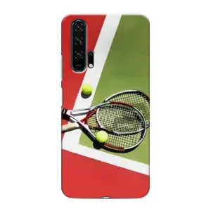 Чехлы с принтом Спортивная тематика для Huawei Honor 20 Pro (Ракетки теннис)