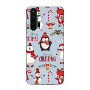 Чехол Санта Клаус для Huawei Honor 20 Pro (Рождественский)