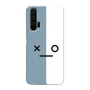Чехол с рисунком «Серо-белый» для Huawei Honor 20 Pro