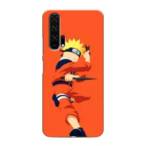 Чехлы с принтом Наруто на Huawei Honor 20 Pro (Силуэт Наруто)