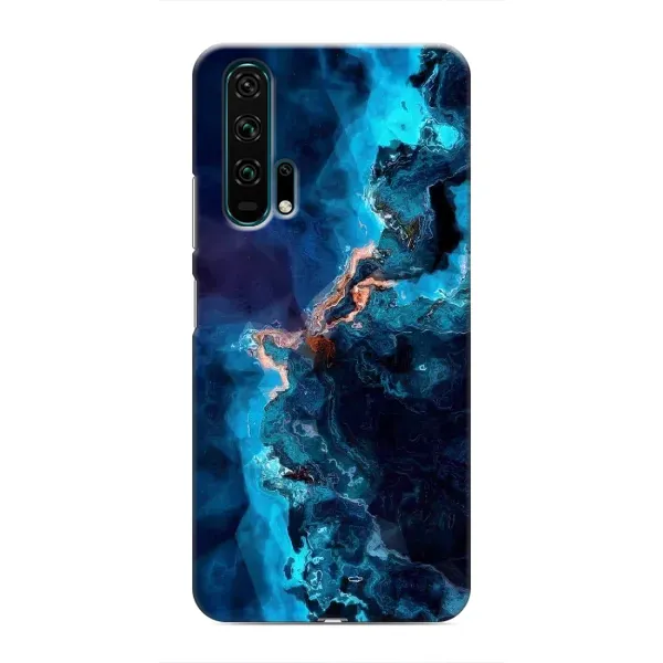 Чехол с рисунком «Синий мрамор» для Huawei Honor 20 Pro Чехол с рисунком «Синий мрамор» для Huawei Honor 20 Pro