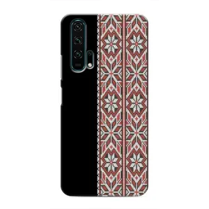 Силиконовый Чехол на Huawei Honor 20 Pro с картинкой Вышиванки (Стильная вишиванка)