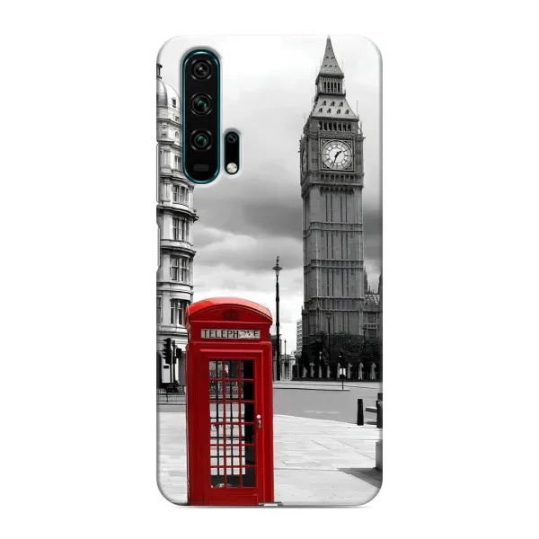 Чехол с рисунком «TELEPHONE» для Huawei Honor 20 Pro
