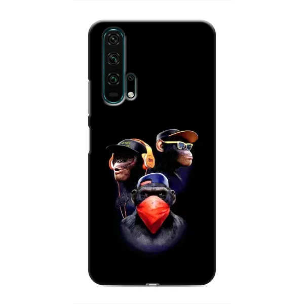 Чехол с рисунком «Три обезьяны» для Huawei Honor 20 Pro Чехол с рисунком «Три обезьяны» для Huawei Honor 20 Pro