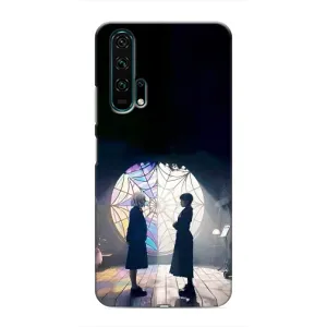 Чехлы с принтом Уэнсдей на Huawei Honor 20 Pro (Уэнсдей и Энди)