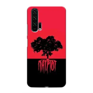 Чехлы УПА (Красно-Чёрный) на Huawei Honor 20 Pro (УПА Патриот)