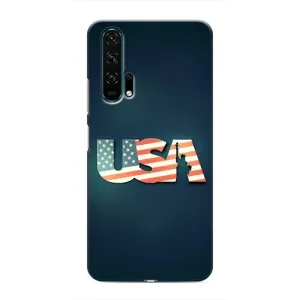 Чехол Флаг USA для Huawei Honor 20 Pro