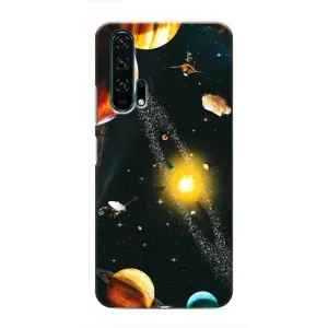 Чохол (ТПУ) з планетами на Huawei Honor 20 Pro (Вид з космосу)