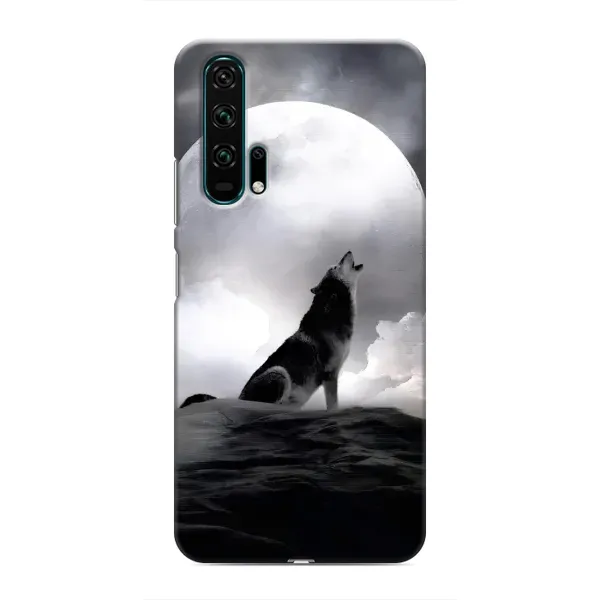 Чехол с рисунком «Волк и луна» для Huawei Honor 20 Pro Чехол с рисунком «Волк и луна» для Huawei Honor 20 Pro