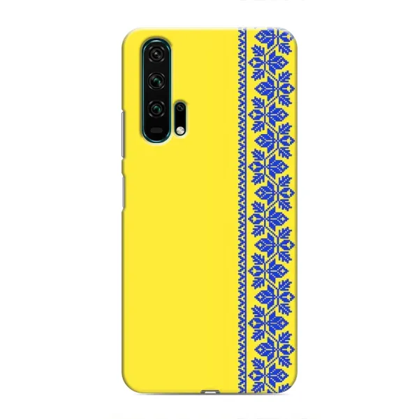 Чехол с рисунком «Вышиванка на желтом» для Huawei Honor 20 Pro Чехол с рисунком «Вышиванка на желтом» для Huawei Honor 20 Pro